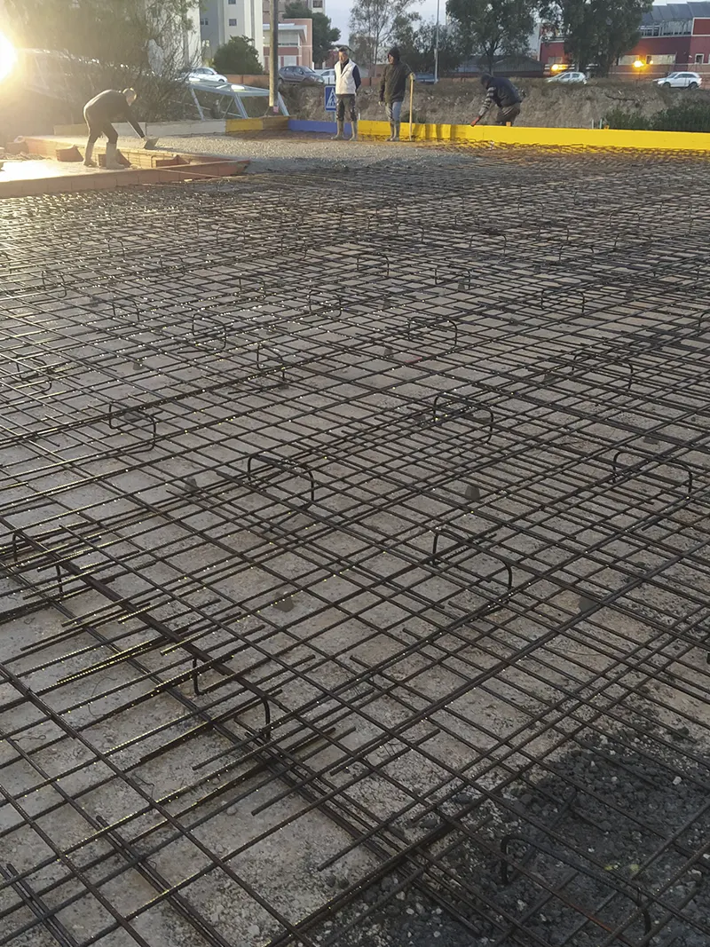Obra en la calle