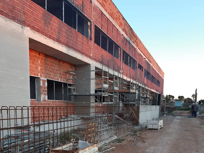 Obra de colegio